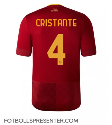 AS Roma Bryan Cristante #4 Hemma Matchtröja 2022-23 Kortärmad